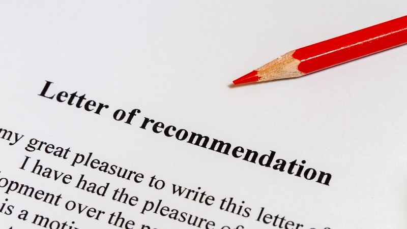 letters of recommendation